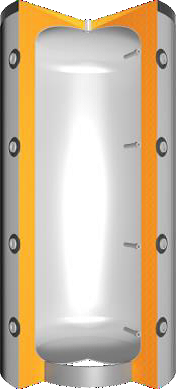 Warmtepomp-buffer-met-50mm-isolatie