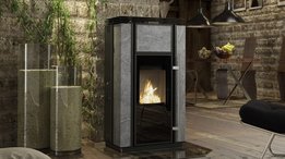 Koppe Symio speksteen stroomloze pelletkachel