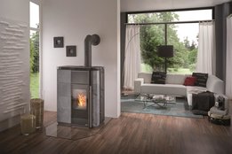 Koppe Tayo speksteen stroomloze pelletkachel