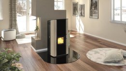 Koppe Cosa nikkel stroomloze pelletkachel