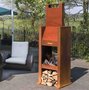 Jabq tuinhaard hout
